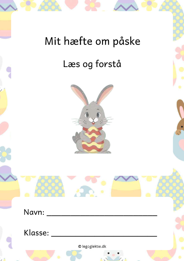 Læs og forstå hæfte til 4. - 5. klasse om påsken.