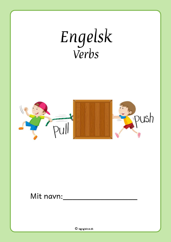 Engelsk grammatik - Verbs