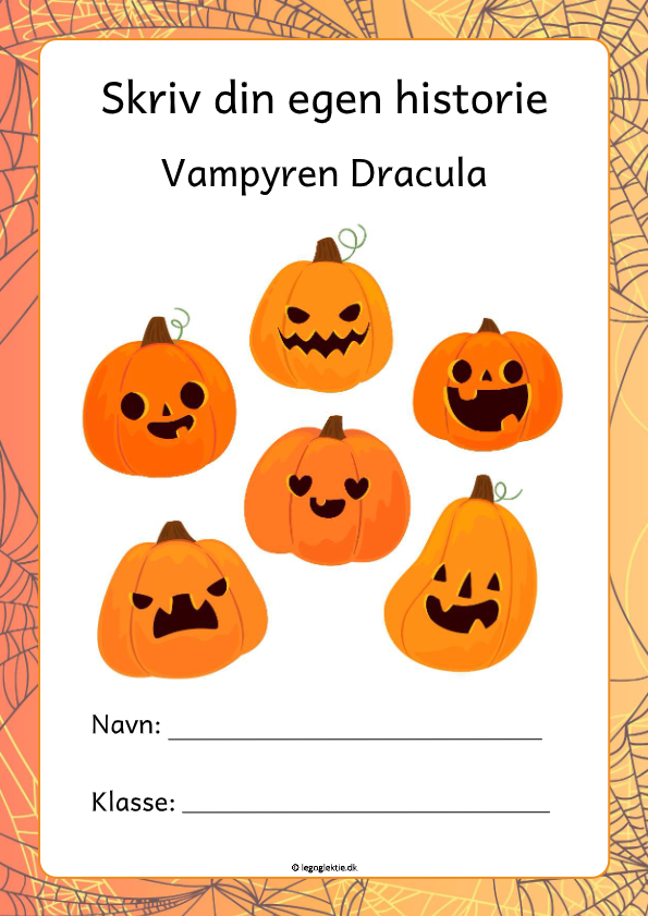 Skriveopgave i dansk om halloween og vampyren dracula.