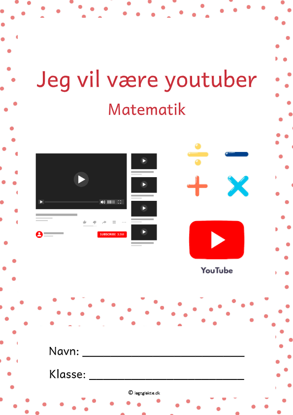 Matematikopgaver 5. - 6. klasse om youtube.