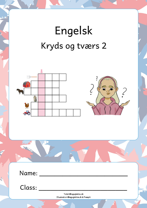 Engelsk kryds og tværs til 3. - 4. klasse.