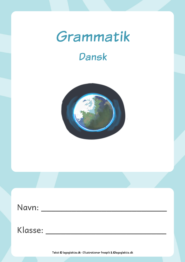 Danskopgaver til 4. klasse og 5. klasse med dansk grammatik.
