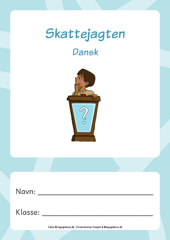 Danskopgaver 4. klasse og 5. klasse med knæk koden og grublere. Ekstraopgaver til jeg er færdig.