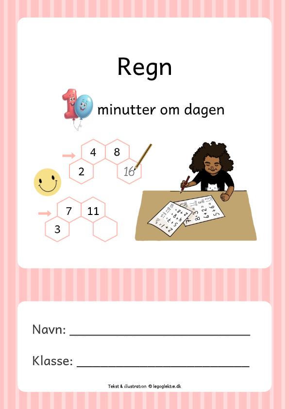 Regn i 10 minutter til matematik 5. klasse med plus, minus, gange, division og meget mere.