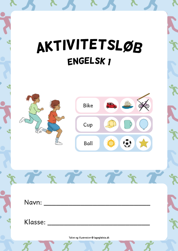 Aktivitetsløb, stjerneløb, posteløb engelsk 2. klasse.