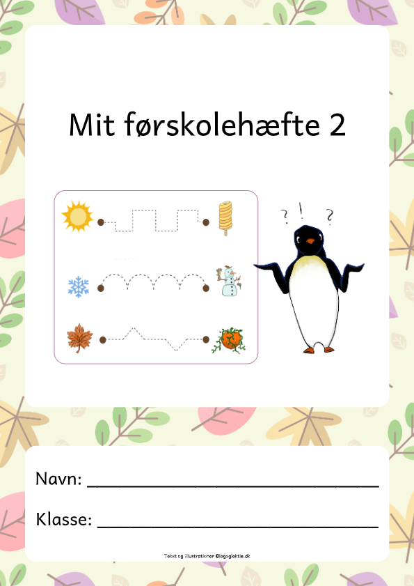Førskolehæfte med temaet natur. Førskole, 0. klasse, 1. klasse.