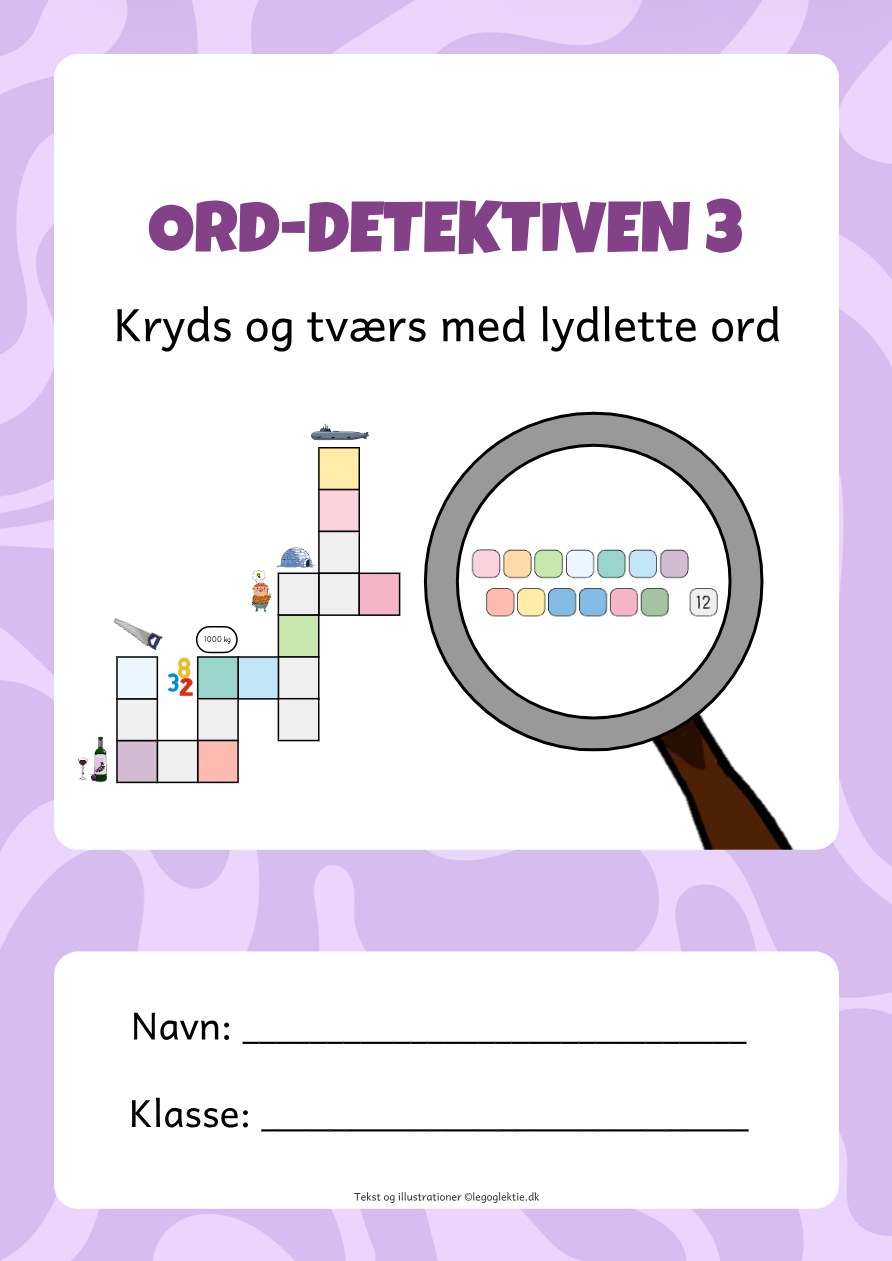 Ord-detektiven 3: lydlette ord – dansk 2. klasse